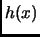 $ h(x)$